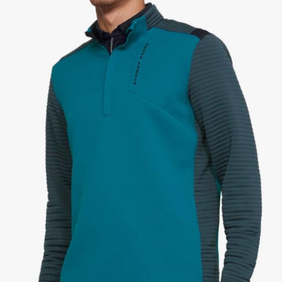 Men's NWT Under Armour Storm Daytona Golf 1/2 Zip Pullover Size Medium - Picture 3 of 14